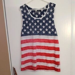 Brooklyn Cloth Navy and White Star Tank Top